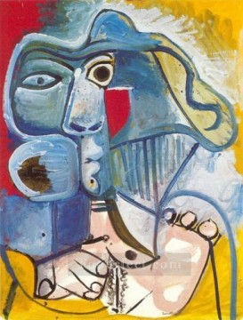 Artworks by 350 Famous Artists Painting - Seated Nude with a Hat 1971 Pablo Picasso